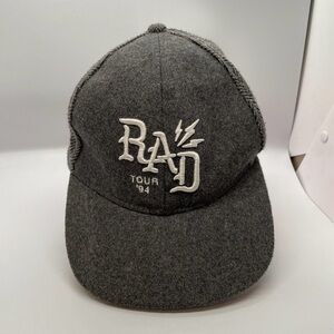 Gray Herringbone Youth Hat